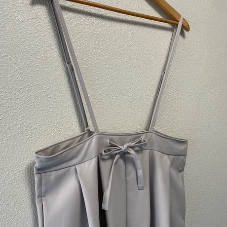 人気定番品 / 2024SS / sirone サスペンダー付きコクーンパンツ