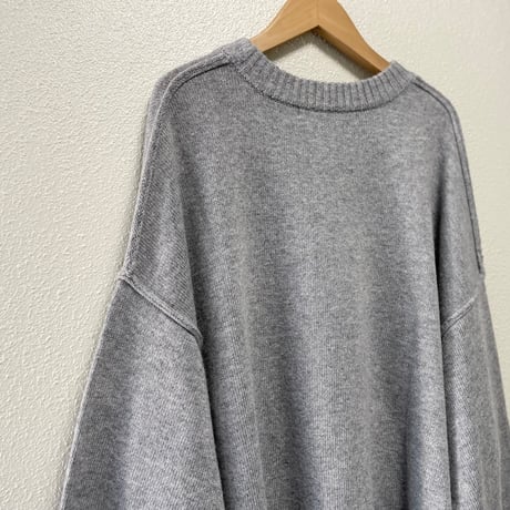 mizuiro ind  クルーネックワイドプルオーバー