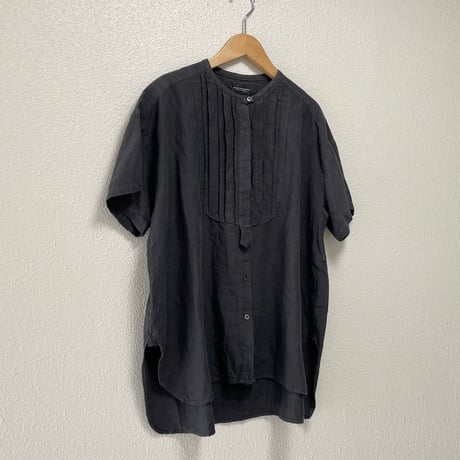 Hands of creation tack middle length stand shirt