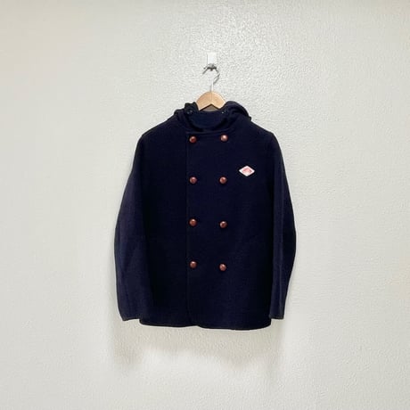 稀少品 / DANTON ウールモッサ ダブルブレスト フードジャケット