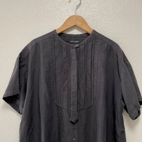 Hands of creation tack middle length stand shirt