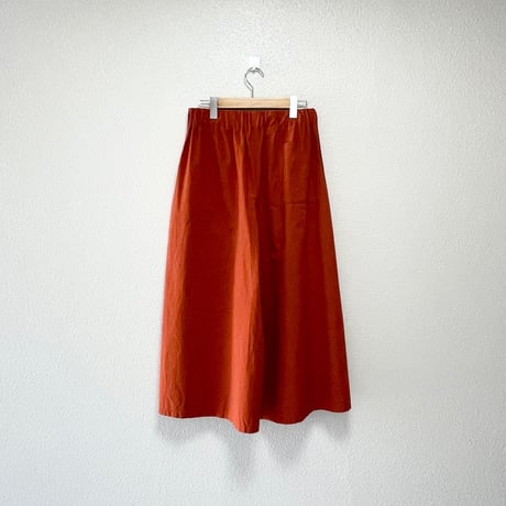 2024SS / HUIS. オーガニックコットンスカートパンツ 505