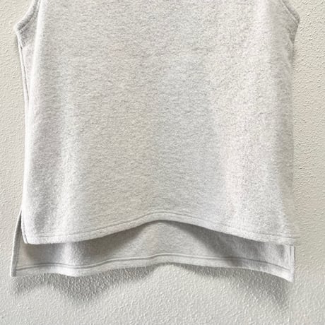 NATURAL LAUNDRY ウールリング モックネックベスト