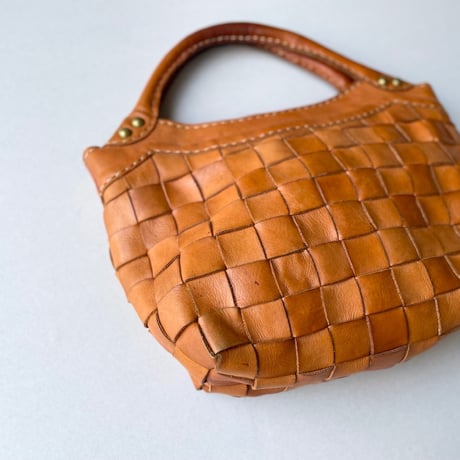 robita メッシュレザーバッグ