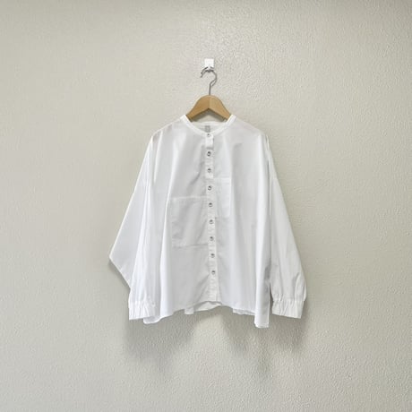 sirone  ポケ付きワイドシャツ