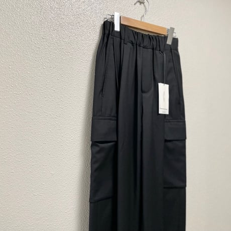 2025AW / 継続販売品 / nicholson&nicholson ストレッチ ウール カーゴ パンツ