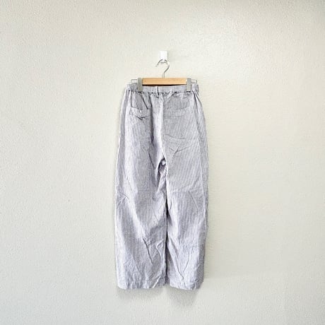 nest Robe コットンリネンストライプパンツ
