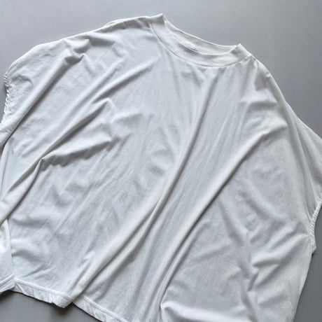 販売継続品 / STAMP AND DIARY シレア フレンチスリーブワイドプルオーバー