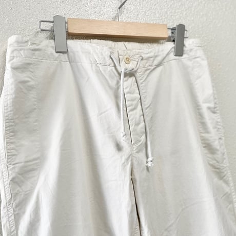 MHL. コットンストレートパンツ