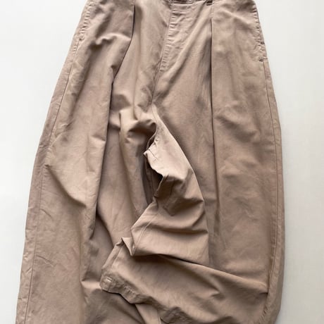 nest Robe コットンリネンタックワイドパンツ
