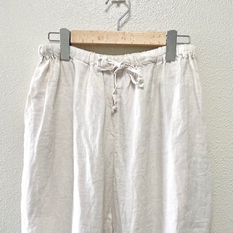 nest Robe リネンフリルイージーパンツ