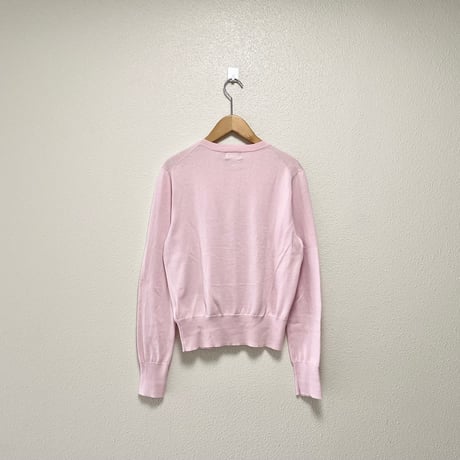 POLO RALPH LAUREN コットンクルーネックカーディガン