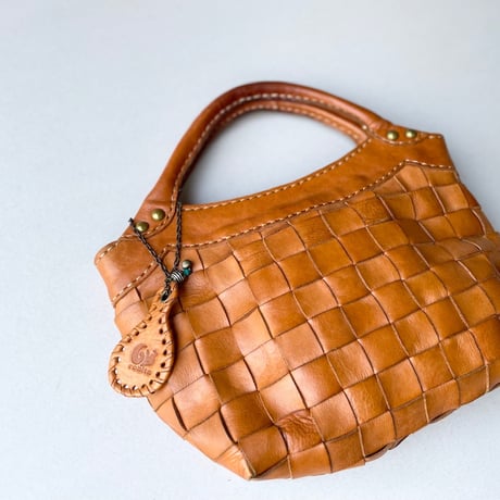 robita メッシュレザーバッグ