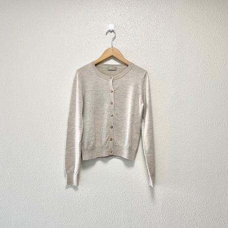 MARGARET HOWELL ウール カーディガン
