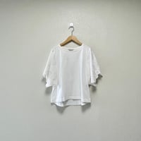 Chou Chou de maman 刺繍袖カットソー