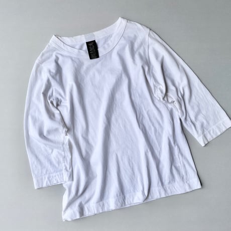 homspun 30/1天竺七分袖Tシャツ