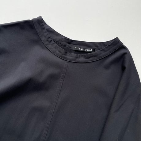 mizuiro ind モックネックロング丈ワンピース