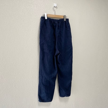 TISSU ハードマンリネンデニム イージーテーパードパンツ