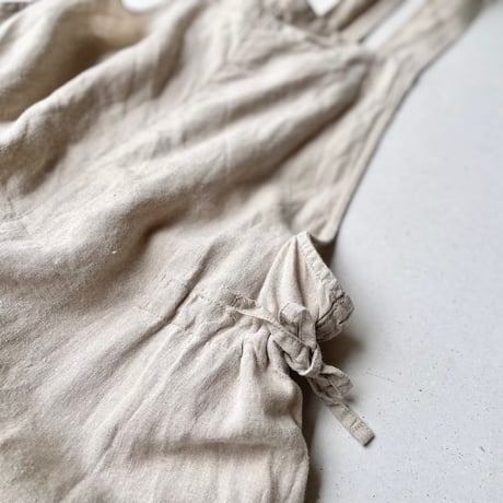 nest Robe リネンワイドサロペット