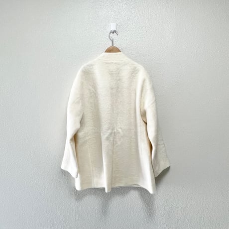 GALLARDAGALANTE シャギーノーカラーコート