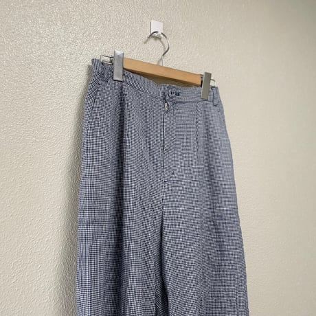 2025SS / l'atelier du savon くしゃくしゃコットン パンツ