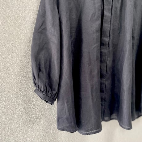 l‘atelier du savon  麻ウィングカラーブラウス