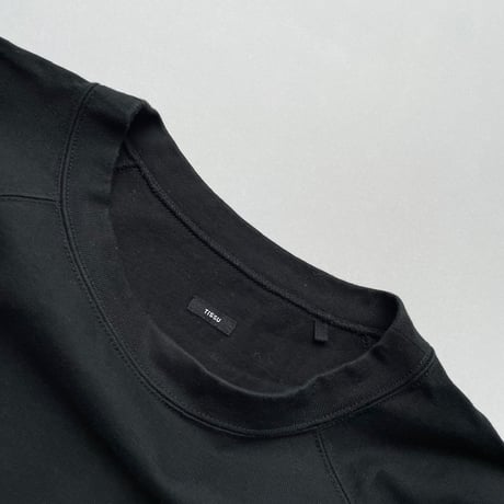 販売継続品 / UNIVERSAL TISSU ヘビープレーティング天竺ドルマンTシャツ