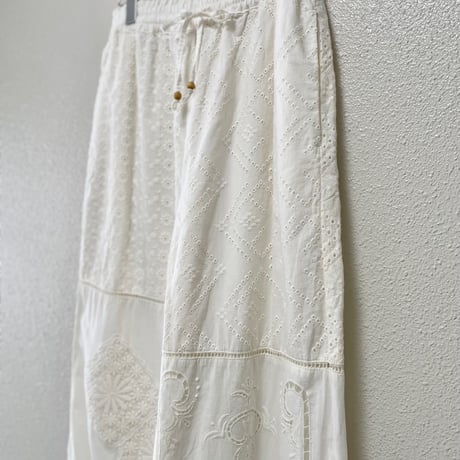 2026SS / 人気完売品 niko and ... リメイク風レースパンツ