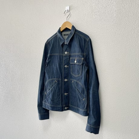 LOUNGE LIZARD NON WASH デニムジャケット