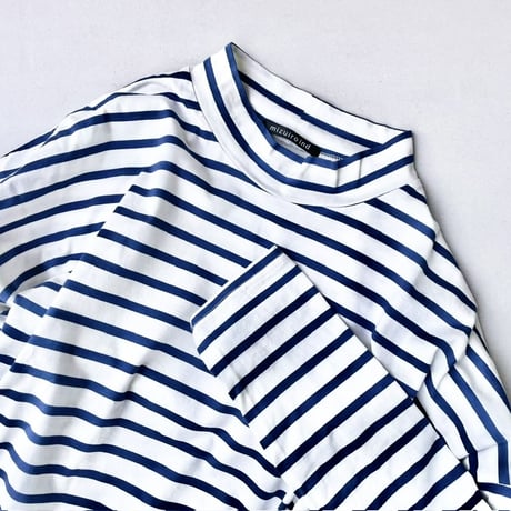 mizuiro ind ボーダーカットソー