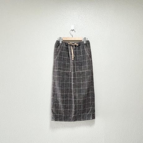NARU グレンチェックイージースカート