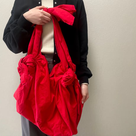 COMME des GARCONS GIRL  リボンコットンショルダーバッグ