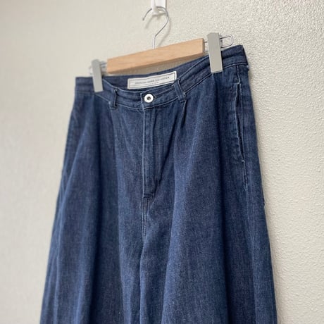 GRANDMA MAMA DAUGHTER オーガニックデニムワークパンツ