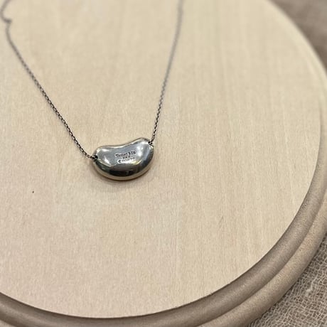 tiffany ビーンネックレス 925