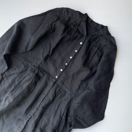 人気完売品 / nest Robe  リネンYネックドレス