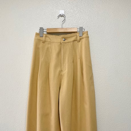 販売継続品 / LOISIR コットンウールカーブパンツ