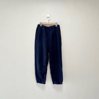 TISSU ハードマンリネンデニム イージーテーパードパンツ
