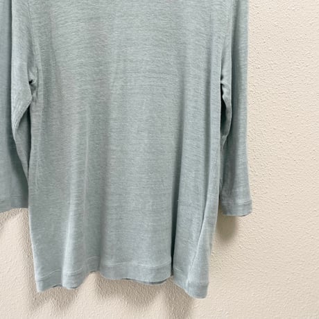 中川政七商店 薄手麻ニットのプルオーバー
