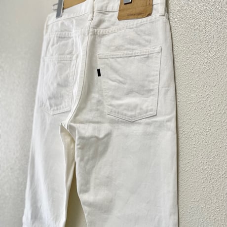 販売継続品 / MidiUmi  ハイウエストホワイトデニムパンツ