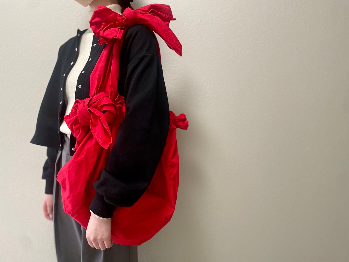 COMME des GARCONS GIRL リボンコットンショルダーバッグ | Lisul