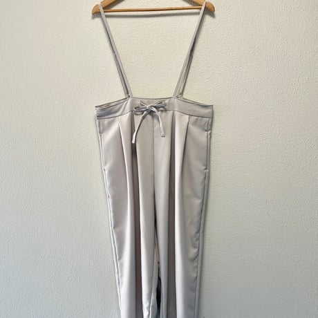 人気定番品 / 2024SS / sirone サスペンダー付きコクーンパンツ