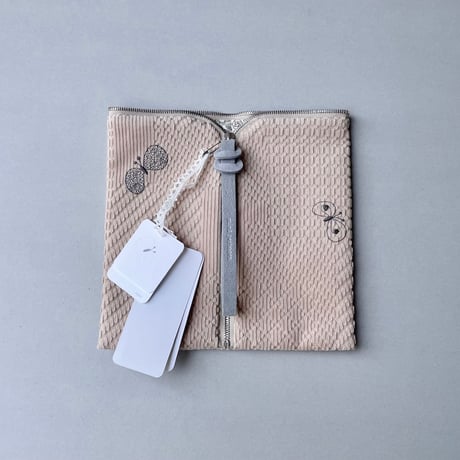 2024-2025AW / タグ付き未使用品 / 人気完売品 / mina perhonen tetra pouch land puzzle × choubho