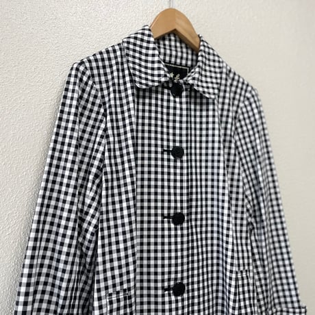 タグ付き未使用品 / To b. by agnes b.  ギンガムチェック スプリングコート