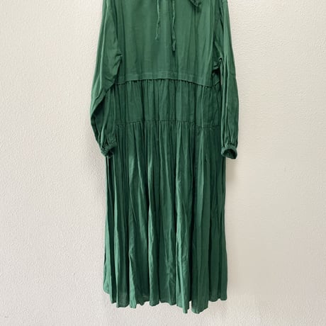 2023AW / 未使用品 / タグ付き nest Robe UpcycleLino ギャザーティアード ワンピース