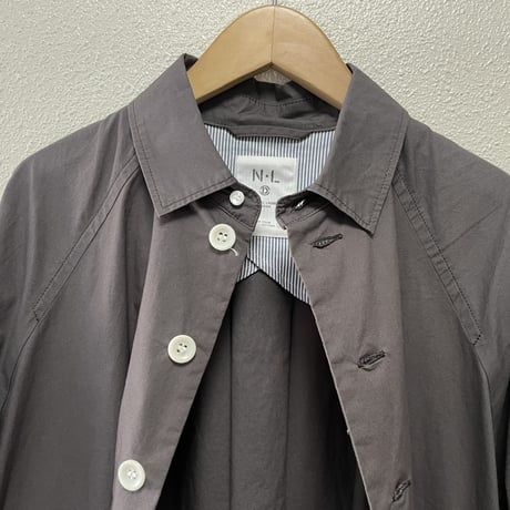 NATURAL LAUNDRY ダンプワッシャースリットコート