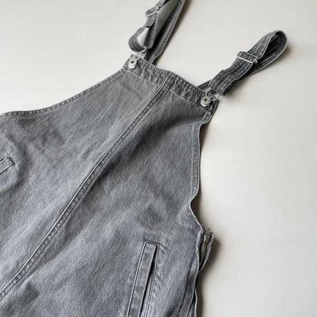 2025SS / SLOBE IENA LE DENIM BARE BK サロペット