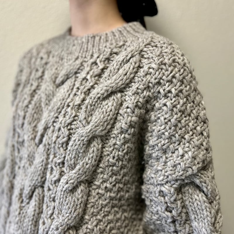 かぐれ ペルーアランクルーネックニット | Lisululu online