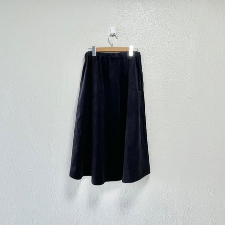 2025AW / 中川政七商店【WEB限定】綿麻のコール天　フレアスカート