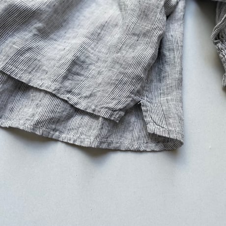 NATURAL LAUNDRY  リネンスモッグスリーブシャツ