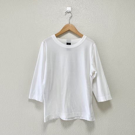 homspun 30/1天竺七分袖Tシャツ